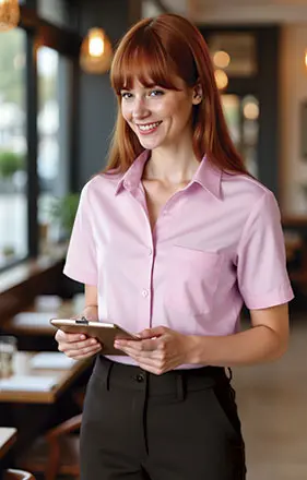 STAR- Chemise MC femme